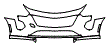 Bumper Kit pattern for the 2020 Cadillac CT6