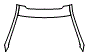 Roof and A-Pillar Kit pattern for the 2020 Cadillac CT6