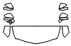Hood, Fender and Mirror Kit pattern for the 2021 Cadillac XT4