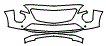 Bumper Kit pattern for the 2021 Cadillac XT4