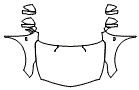 Full Hood, Fender and Mirror Kit pattern for the 2021 Cadillac XT4