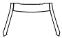 Roof and A-Pillar Kit pattern for the 2025 Cadillac XT6