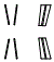 C-Pillar and B-Pillar Kit pattern for the 2025 Cadillac XT6