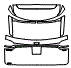 Hatch Kit pattern for the 2025 Cadillac XT6