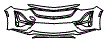 Bumper Kit pattern for the 2021 Cadillac CT5