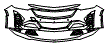 Bumper Kit pattern for the 2022 Cadillac CT5