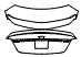 Trunk Lid Kit pattern for the 2026 Cadillac CT5