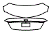 Trunk Lid Kit pattern for the 2026 Cadillac CT5