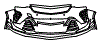 Bumper Kit pattern for the 2026 Cadillac CT4