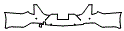Rear Bumper Kit pattern for the 2026 Cadillac CT4