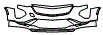 Bumper Kit pattern for the 2026 Cadillac CT4