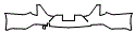 Rear Bumper Kit pattern for the 2026 Cadillac CT4
