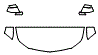 Hood, Fender and Mirror Kit pattern for the 2026 Cadillac CT4
