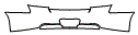 Rear Bumper Kit pattern for the 2008 Infiniti G35 Sedan