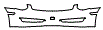 Bumper Kit pattern for the 2007 Infiniti G35