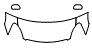 Hood, Fender and Mirror Kit pattern for the 2006 Infiniti G35