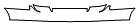 Upper Rear Bumper Kit pattern for the 2006 Infiniti M45
