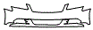 Bumper Kit pattern for the 2010 Infiniti M45