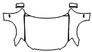 Full Hood, Fender and Mirror Kit pattern for the 2010 Infiniti M45