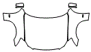 Full Hood, Fender and Mirror Kit pattern for the 2010 Infiniti M45