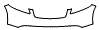 Bumper Kit pattern for the 2003 Infiniti FX45