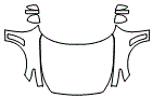 Full Hood, Hood, Fender and Mirror Kit pattern for the 2013 Infiniti FX35