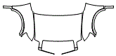 Full Hood, Hood and Fender Kit pattern for the 2008 Infiniti QX56