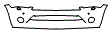 Bumper Kit pattern for the 2013 Infiniti QX56