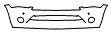 Bumper Kit pattern for the 2013 Infiniti QX56