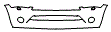 Bumper Kit pattern for the 2013 Infiniti QX56