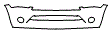 Bumper Kit pattern for the 2013 Infiniti QX56