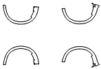 Fender Flare Kit pattern for the 2013 Infiniti QX56