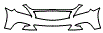 Upper Bumper Kit pattern for the 2009 Infiniti G37 Convertible