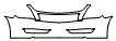 Grille and Bumper Kit pattern for the 2009 Infiniti G37 Convertible