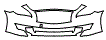Bumper Kit pattern for the 2013 Infiniti M