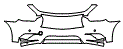 Bumper Kit pattern for the 2013 Infiniti JX35