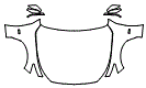 Full Hood, Fender and Mirror Kit pattern for the 2024 Infiniti Q50