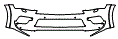 Bumper Kit pattern for the 2015 Infiniti QX80