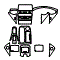 Interior and Display Screen Kit pattern for the 2022 Infiniti QX80