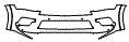 Bumper Kit pattern for the 2015 Infiniti QX80