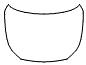 Full Hood Kit pattern for the 2019 Infiniti QX80