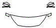 Hood, Fender and Mirror Kit pattern for the 2025 Infiniti QX50
