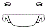 Hood, Fender and Mirror Kit pattern for the 2022 Infiniti Q60