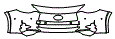 Bumper Kit pattern for the 2019 Infiniti QX30