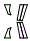 C-Pillar and B-Pillar Kit pattern for the 2025 Infiniti QX55