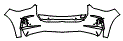 Bumper Kit pattern for the 2025 Infiniti QX55