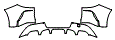 Rear Bumper Kit pattern for the 2025 Infiniti QX55