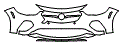 Bumper Kit pattern for the 2018 Buick Regal