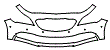 Bumper Kit pattern for the 2019 Buick LaCrosse