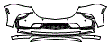 Bumper Kit pattern for the 2022 Buick Enclave